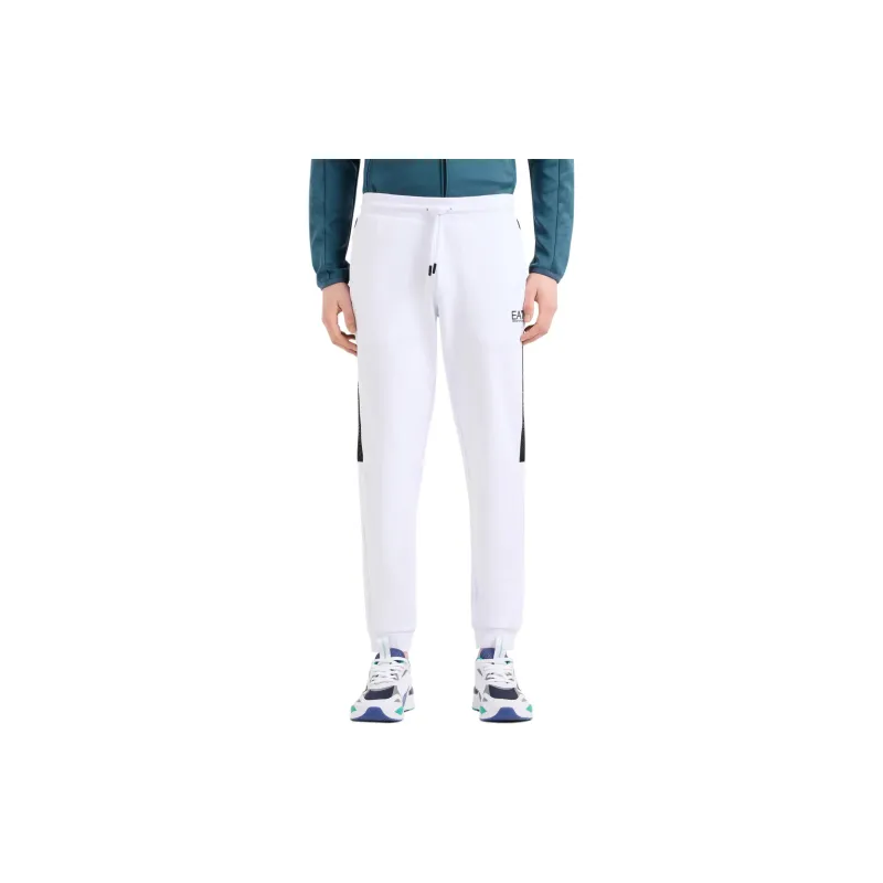 EMPORIO ARMANI EA7 SS24 Casual Pants Men's White-1