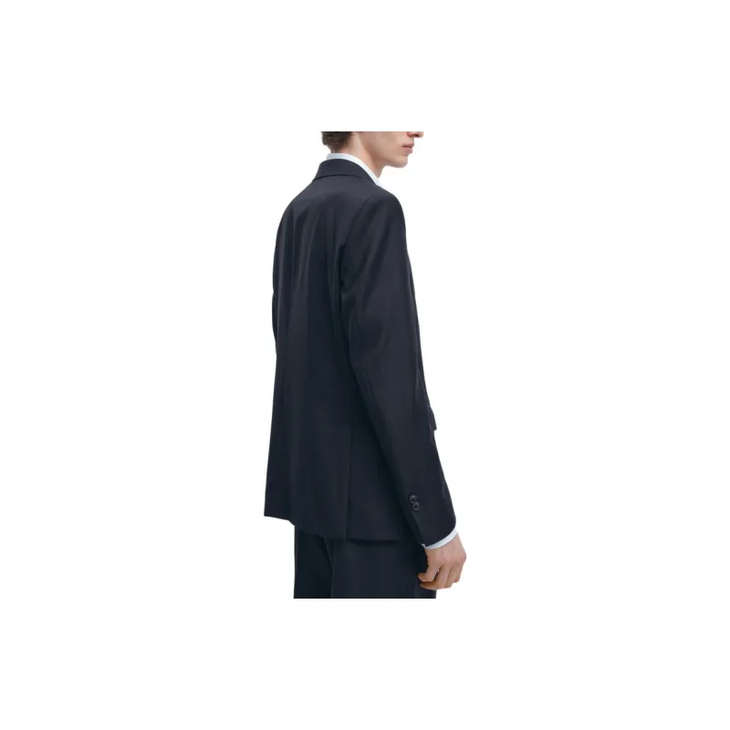 Massimo Dutti Business Suit Men's Navy Blue-3