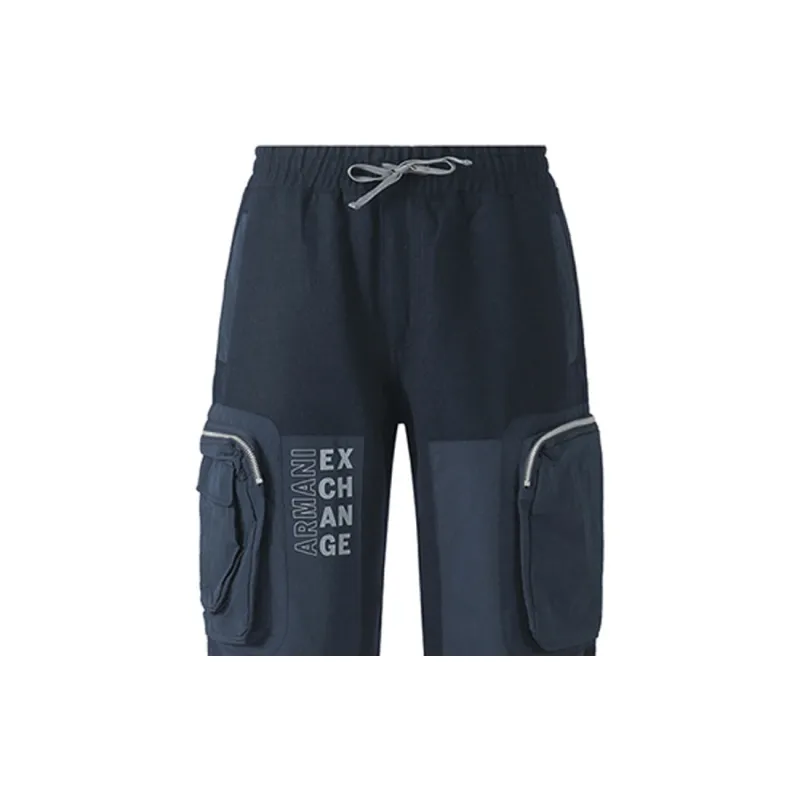 ARMANI EXCHANGE Cargo Pants Men Marine Blue-3