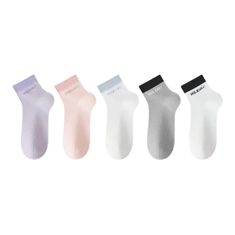 Urban Beauty Ankle Socks Women's 5 Pack-12