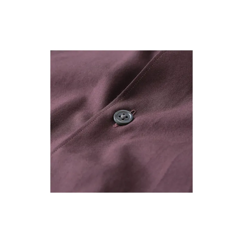 Zegna FW23 Shirt Men's Dark Burgundy-3