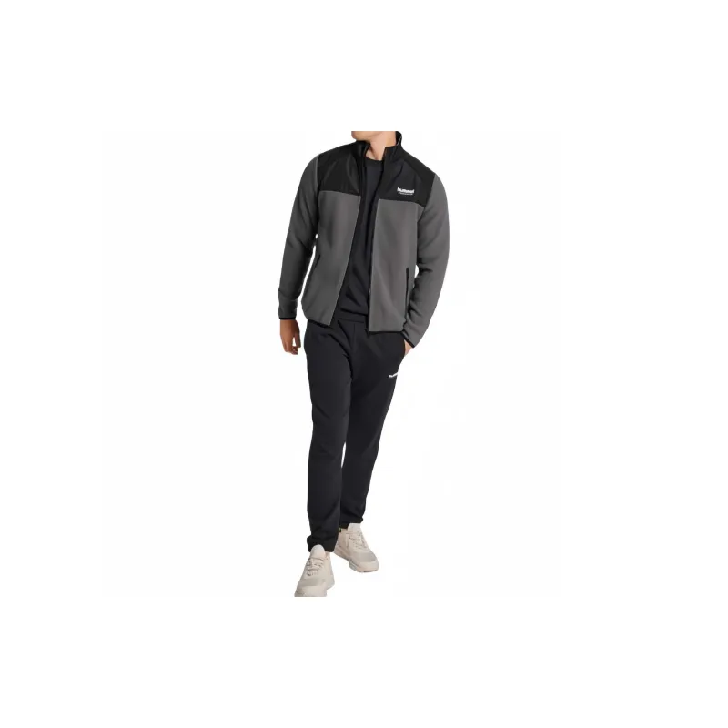 Hummel HmlLGC CHARLEY FLEECE JACKET Jackets Coats Men's Black-5