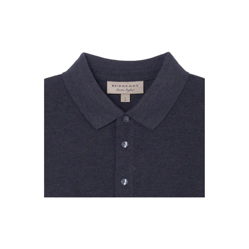 Burberry SS22 Polo Shirt Men's Dark Gray-3