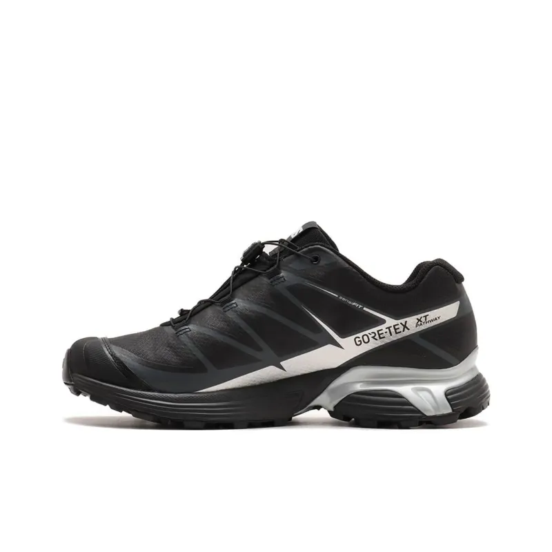SALOMON XT-Pathway Wear-Resistant Water-Resistant Slip-Resistant Low-Top Running Shoes Unisex Black-0