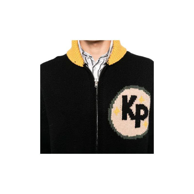 KENZO Constellation Zipped Cardigan-4