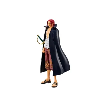 BANPRESTO Shanks Eyeglass Factory Dxf One Piece Film Red Four Emperors Red Hair Bonus Gifts
