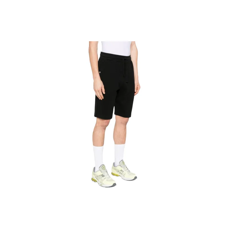 STONE ISLAND Logo Patch Drawstring Bermuda Shorts-3