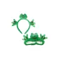 Plush Big-Eyed Frog 2 Pcs, Headband+Hairbands