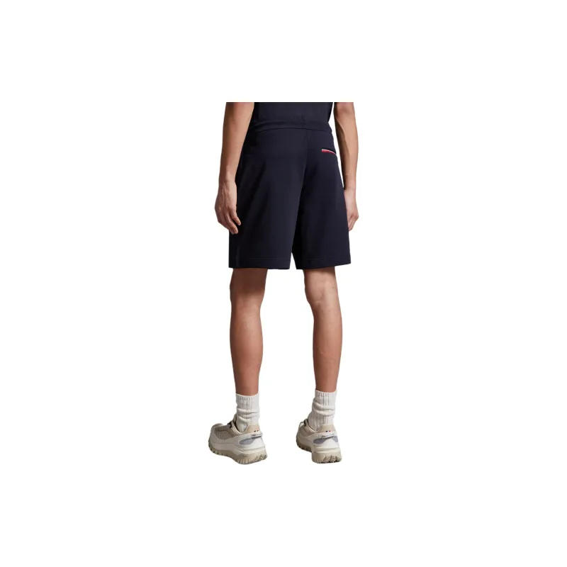 Moncler Casual Shorts Men's Midnight Blue-3