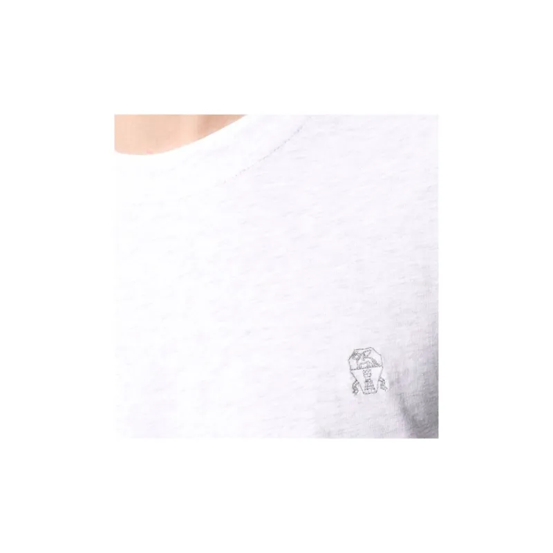 Brunello Cucinelli T Shirts Men White-4