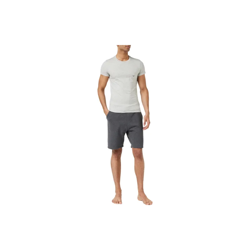 EMPORIO ARMANI T-Shirts Men Gray-2