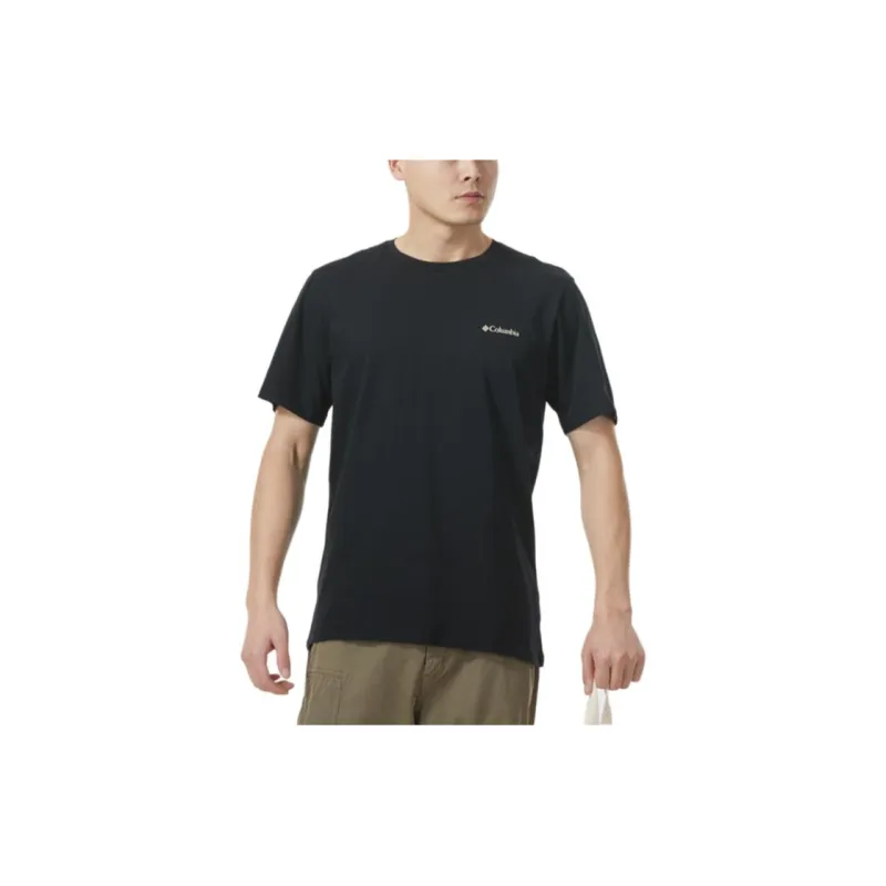 Columbia T Shirts Men Black-2