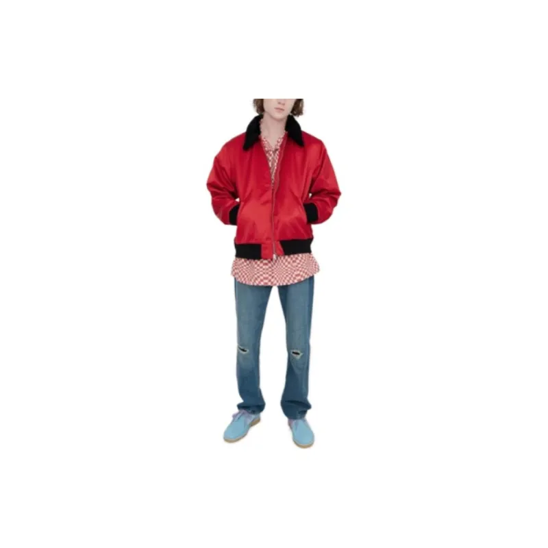 Levis Jackets Men Red-1