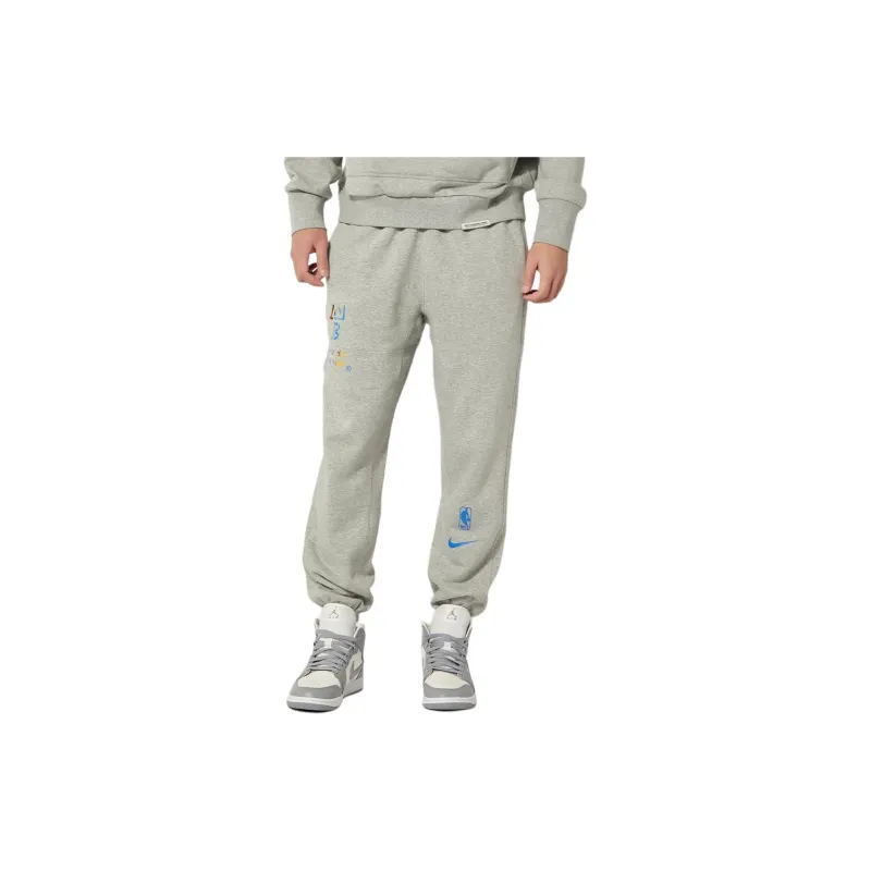 Nike Knitted Sweatpants Men Gray-3