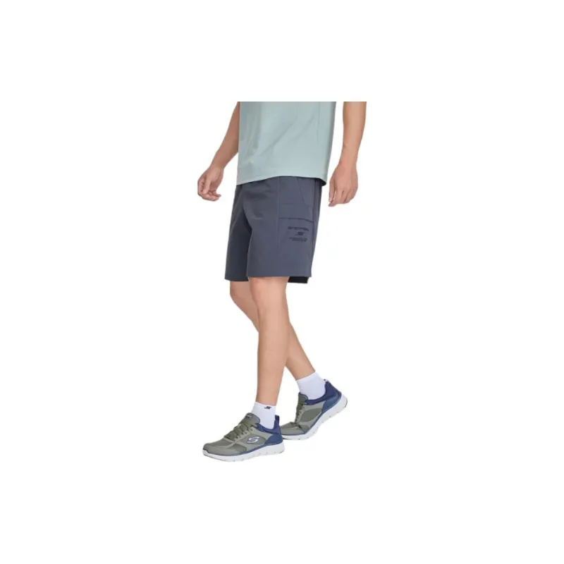 Skechers Casual Shorts Men's Charcoal Gray-3
