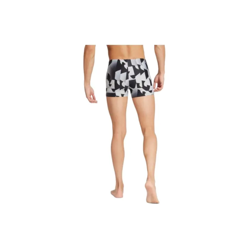 Adidas ALLOVER PRINT ALLOVER PRINT SWIM BOXERS Swimming Shorts Men's Black-3