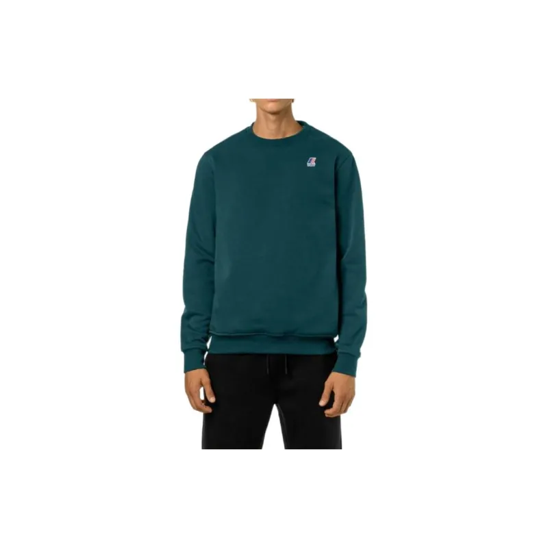 K WAY Sweatshirts Men Green-1