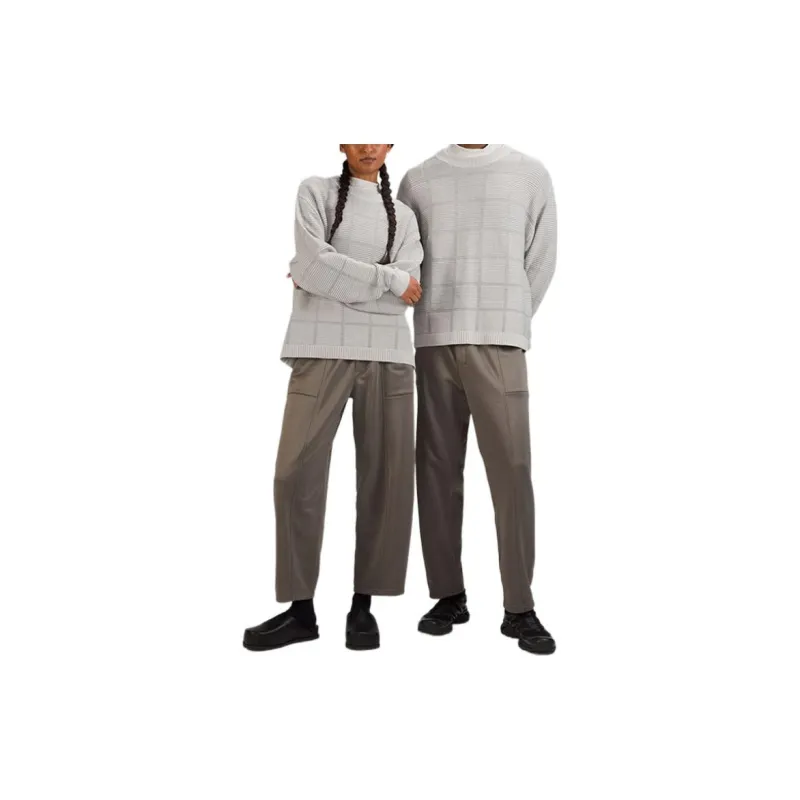 Lululemon Lab Series Sweaters Unisex Dove Gray-1