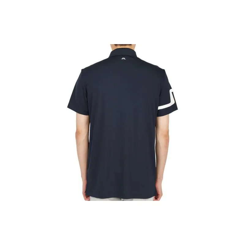 J.Lindeberg Polo Shirt Men's Marine Blue-2