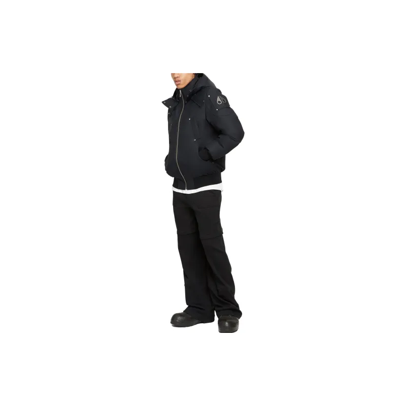 Moose Knuckles Original Ballistic Bomber Jackets & Coats Men's Black-2