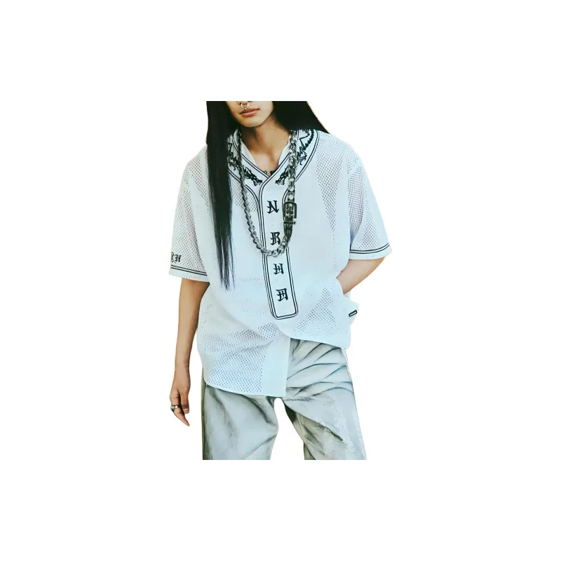 Neighborhood X CLOT X Neighborhood Co branded Series Shirts Unisex White-2