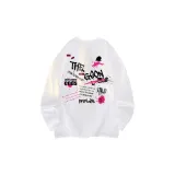 White/Red (Long-Sleeved T-Shirt)