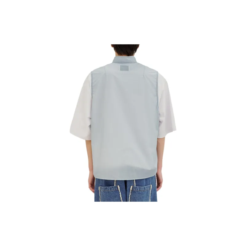 PUBLIC TOKYO SS24 Vest Men's Light Blue-2