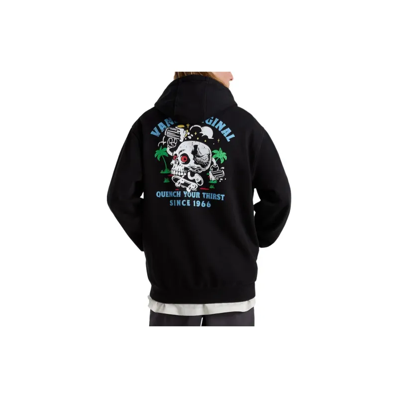 Vans FROM THE GRAVE Sweatshirt Men's Black-4