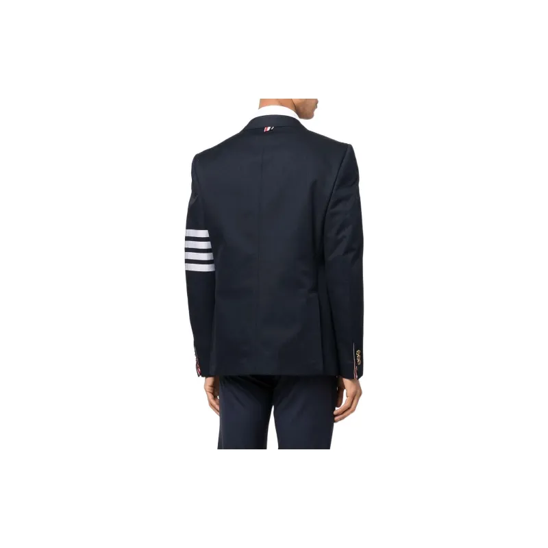 THOM BROWNE Business Suits Men Navy Blue-2
