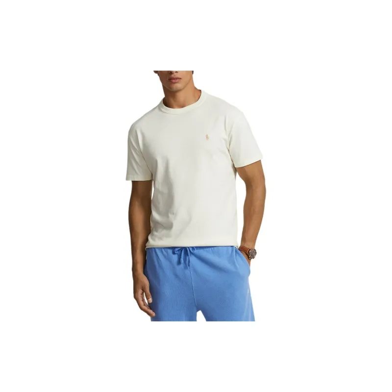 Polo Ralph Lauren SS24 T Shirt Men's Club Cream-2