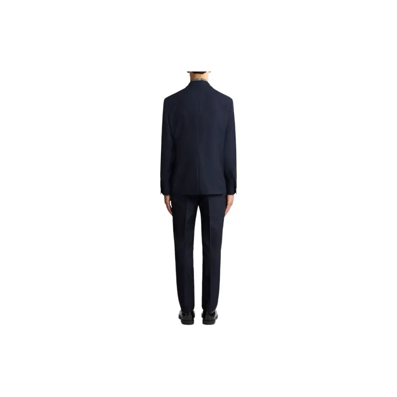 ETRO Peak lapel Single breasted Blazer-3
