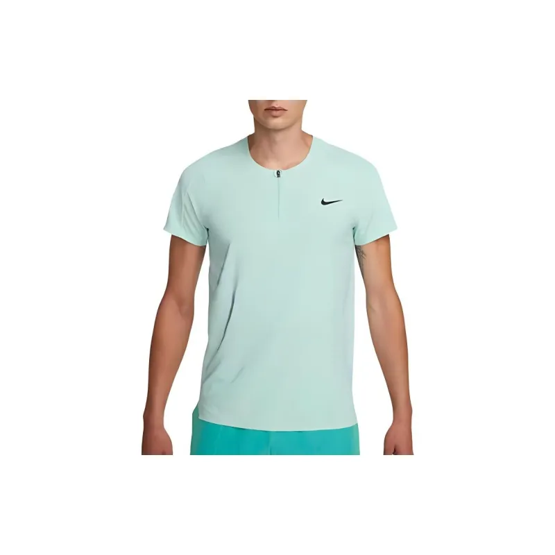 Nike T Shirts Men Ice Emerald Blue-3