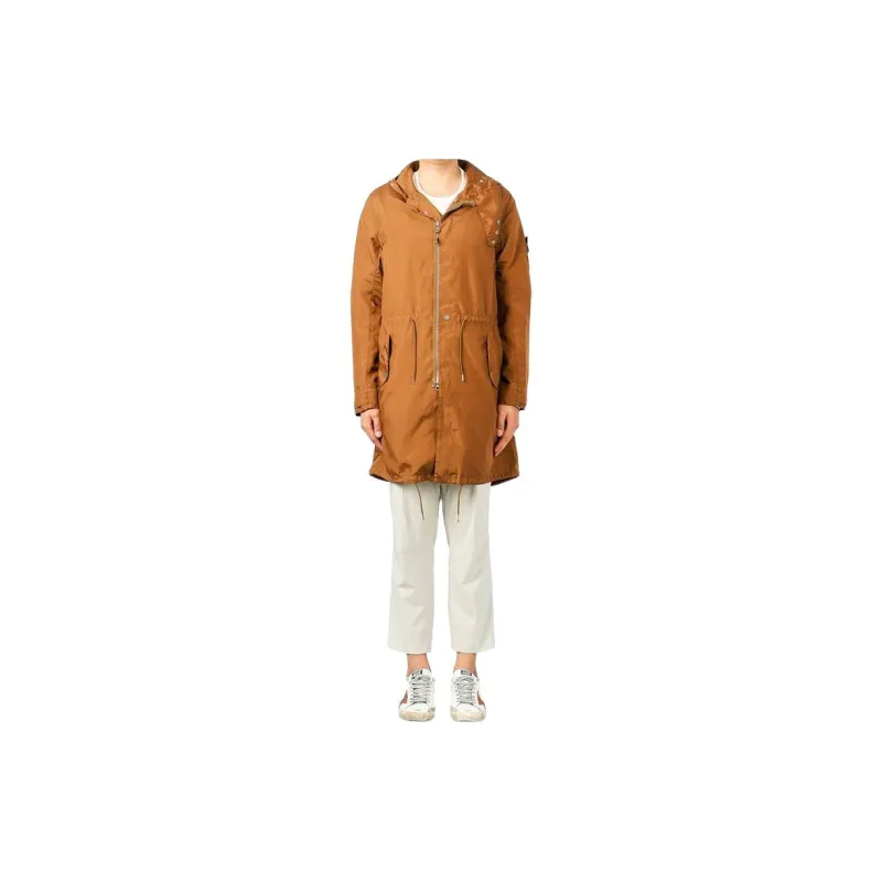 STONE ISLAND Jackets Coats Men's Brown-1
