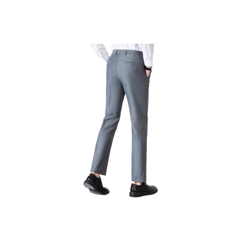 Red Bean Business Commute Comfortable Suit Trouser Men's-9
