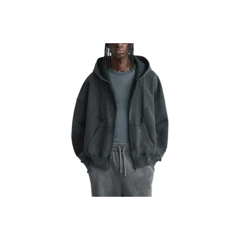 ZARA Sweatshirt Men's Deep Anthracite-1