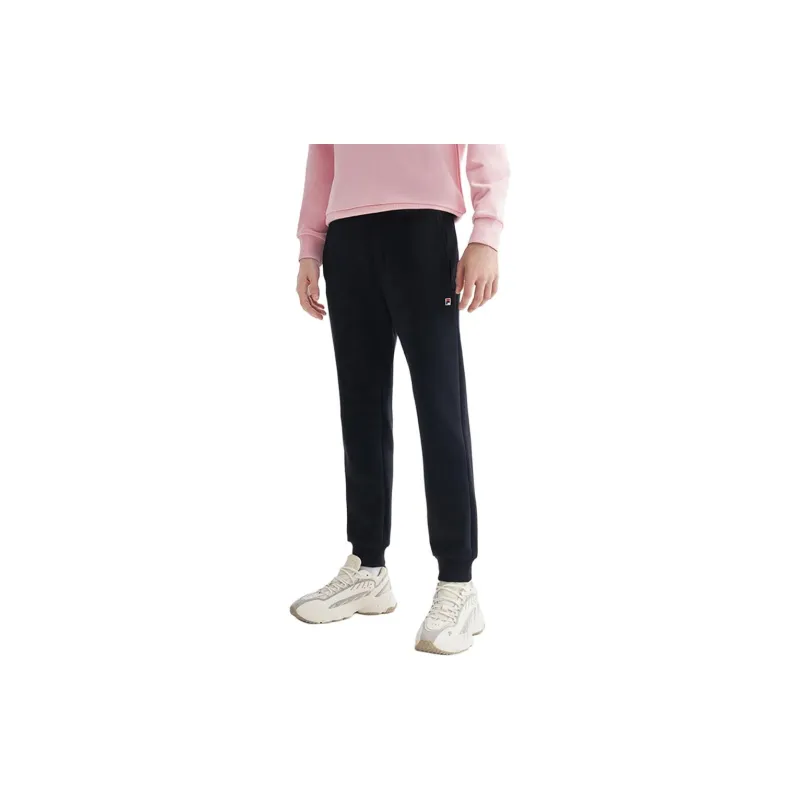 FILA Knitted Sweatpants Men Jet Black-2