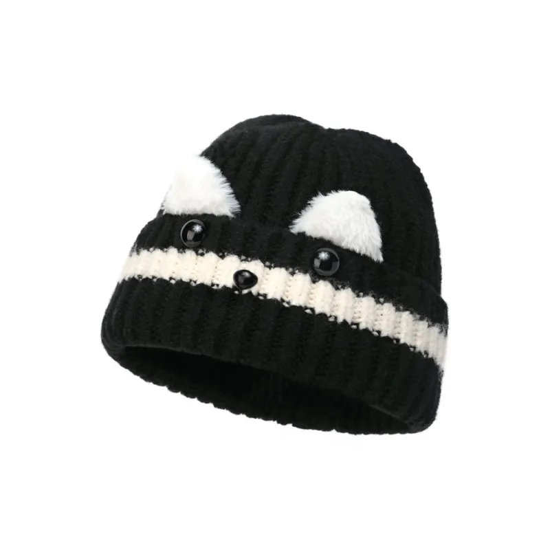 FREE RABBITⅡ Japanese Style Cartoon Beanie Unisex-3