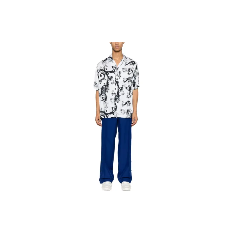 VERSACE JEANS COUTURE Barocco print Short sleeve Shirt-1