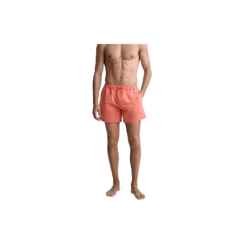 ZARA Beach Shorts Men Orange-2