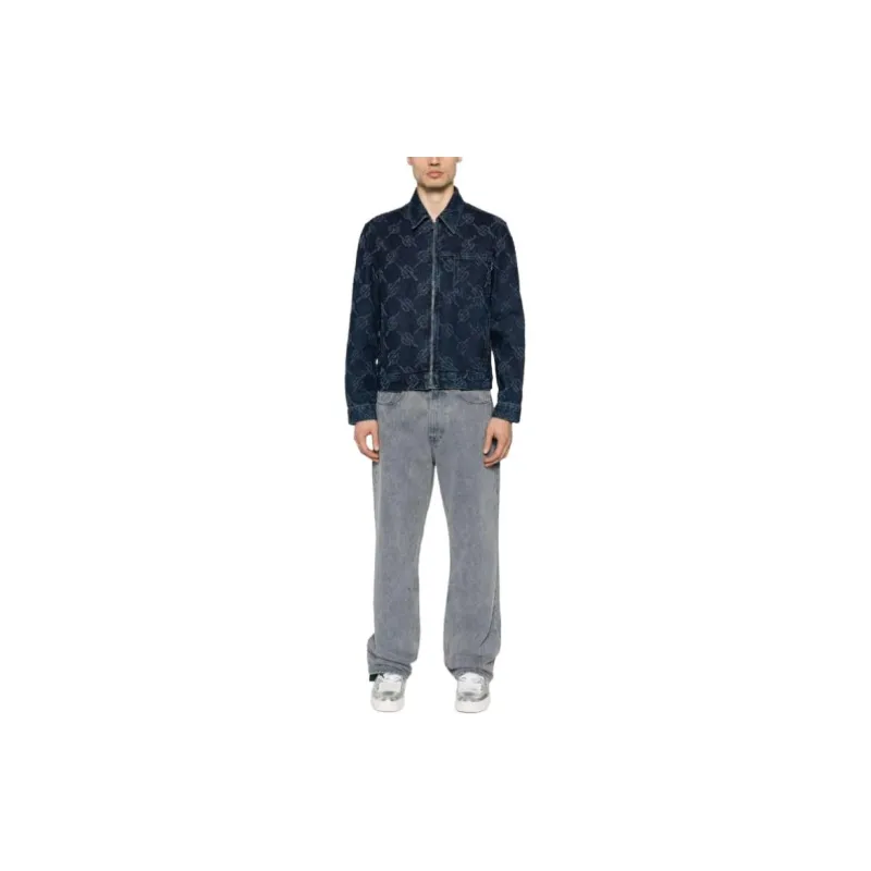 Daily Paper Jacob Distressed Monogram-print Jacket-2