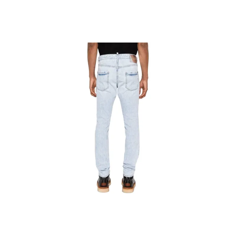 Dsquared2 Light Palm Beach Wash 642 Distressed Jeans-2