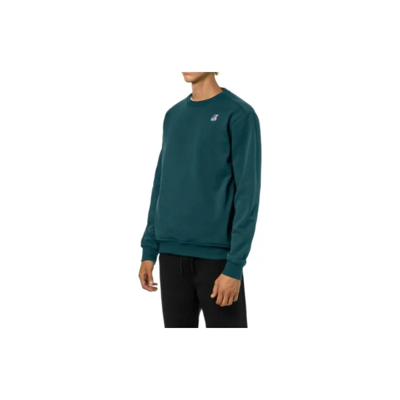 K WAY Sweatshirts Men Green-3