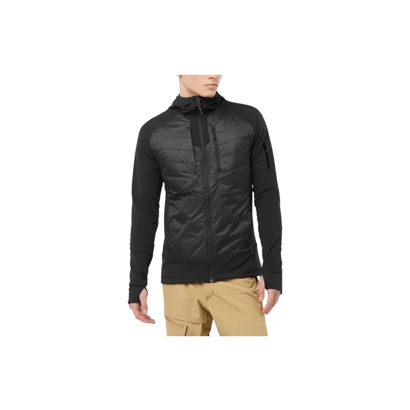 SALOMON Elixir Hybrid HD Insul Jackets & Coats Men's Black-2