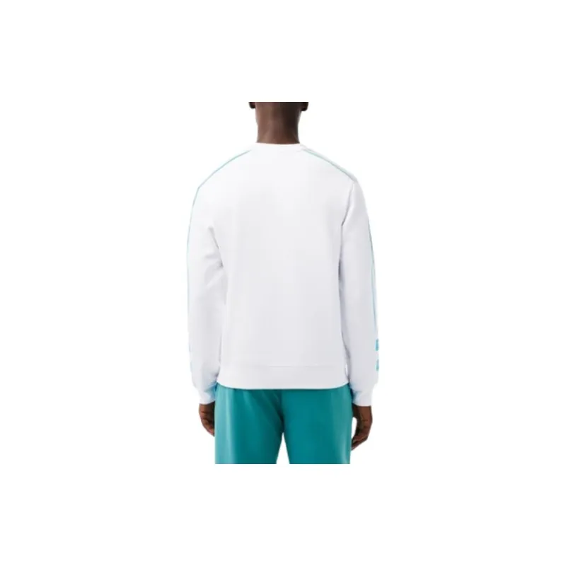 LACOSTE Sweatshirts Men White-2
