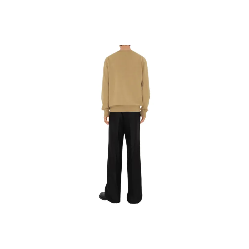 Burberry Logo embroidered Cashmere Jumper-2