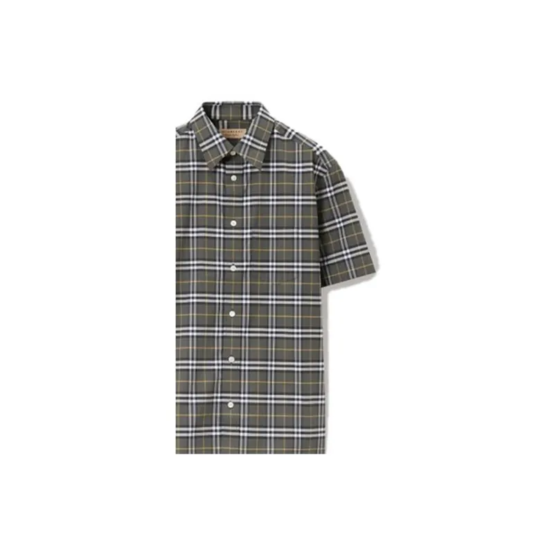Burberry SS23 Shirt Men's Green-5