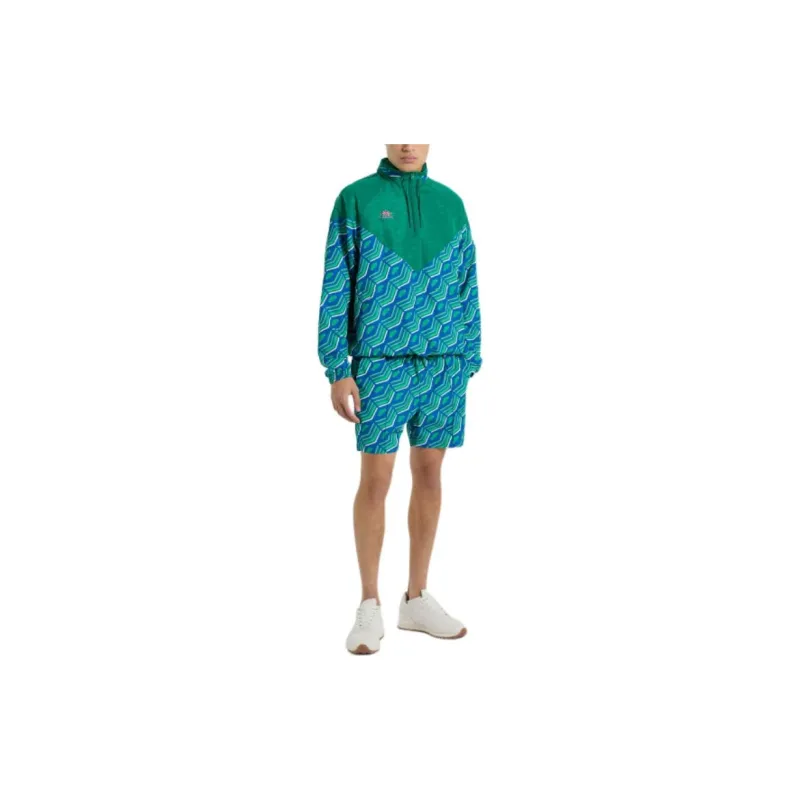 Umbro SS24 Cabana Printed Swim Short Swimming Shorts Men's Green-2
