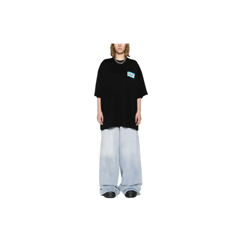 Vetements Wide Leg Jeans-1