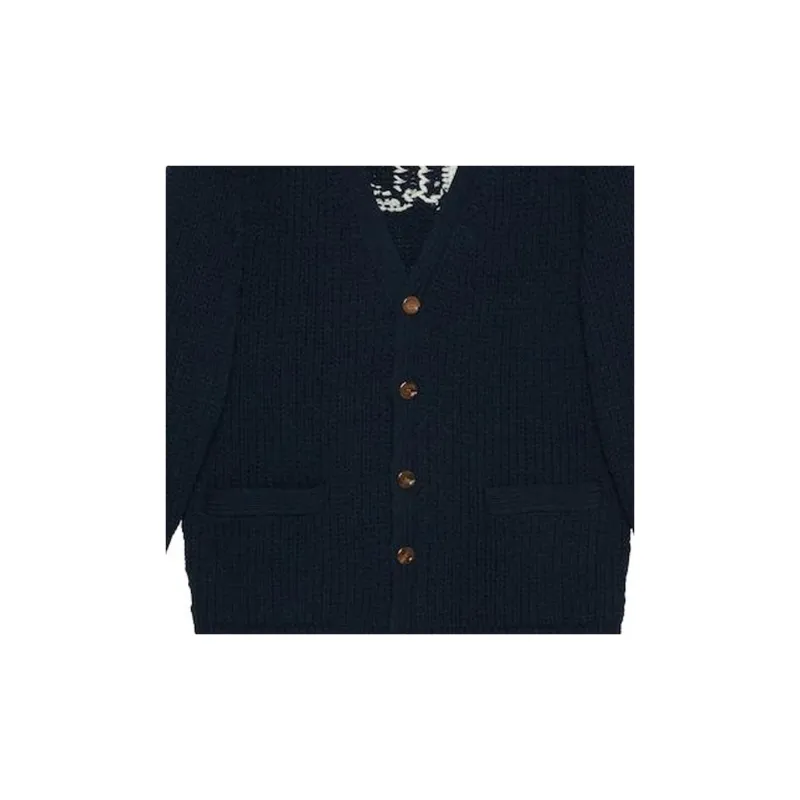 GUCCI FW23 Sweater Men's Dark Blue-5