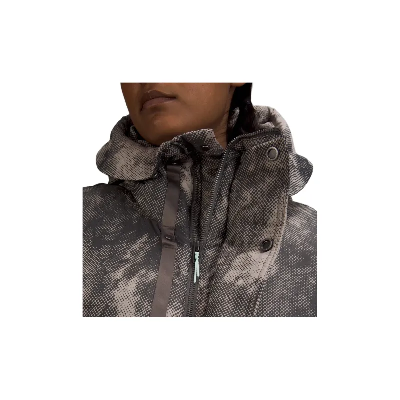 Lululemon LAB Jacquard Series Down Jacket Women's Phantom Jacquard Brown-2